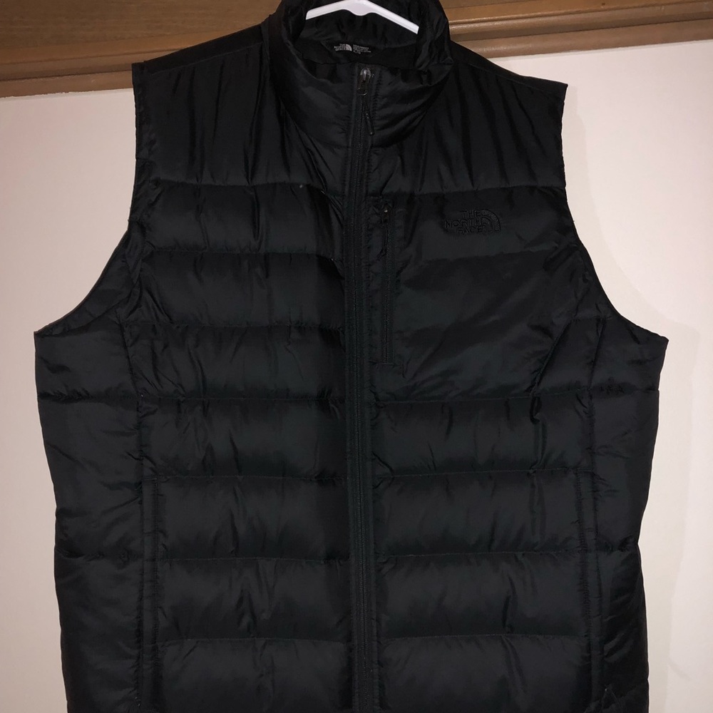 Black North Face Vest - Picture 2 of 3